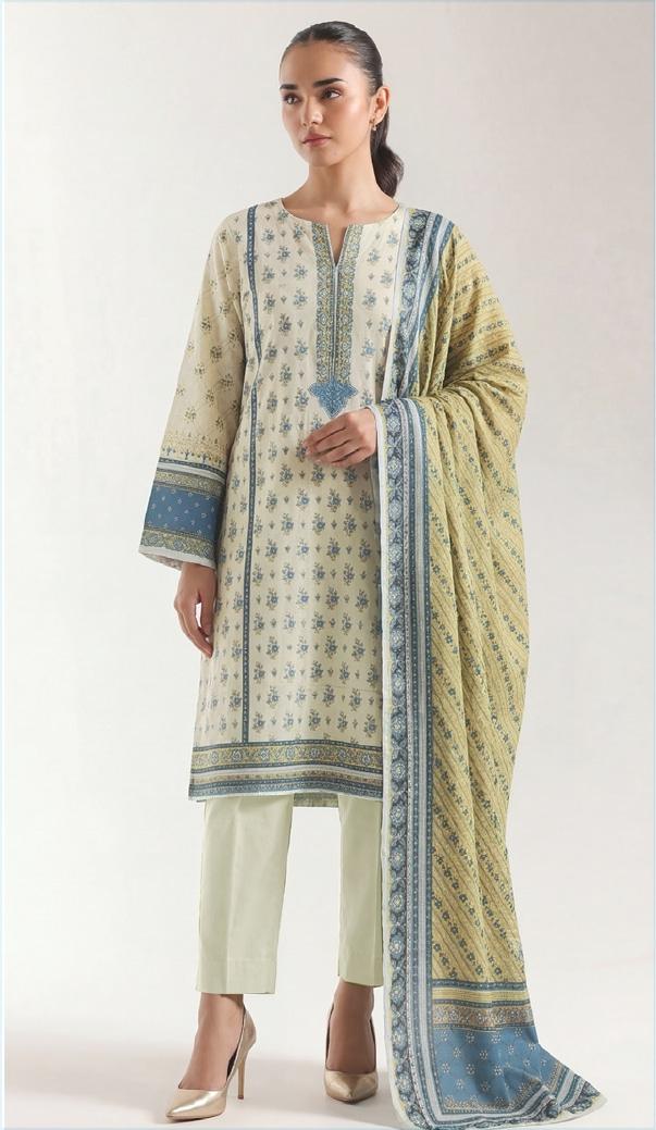 3 Piece Suit - Lawn - Ethnic - UET0042