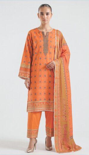 3 Piece Suit - Lawn - Ethnic - UET0045