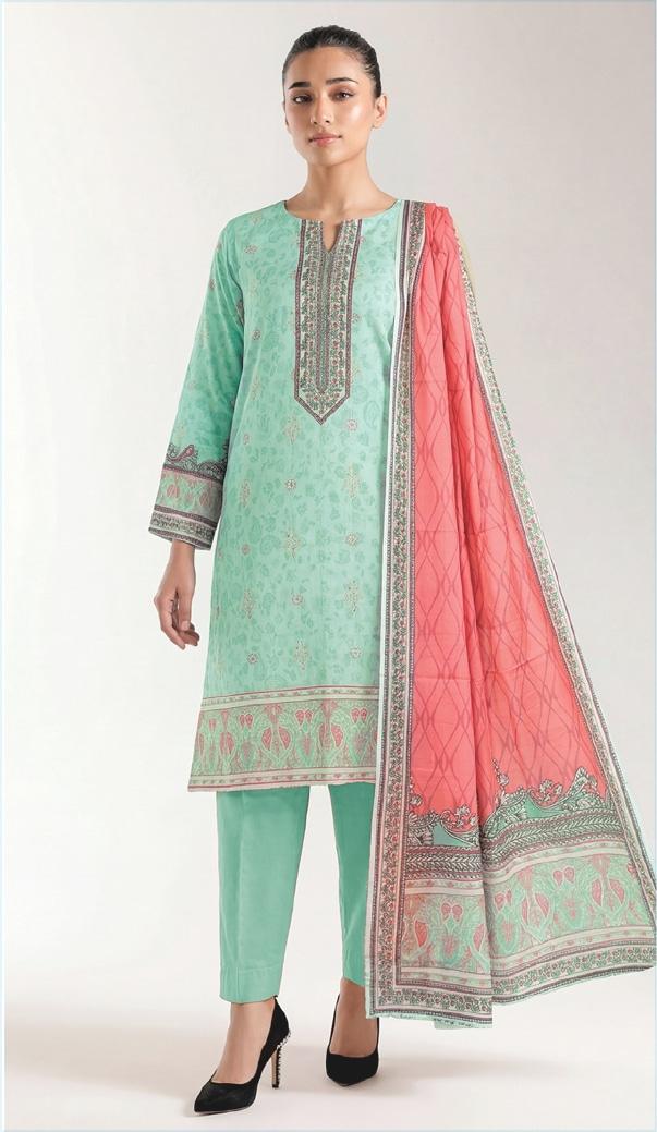 3 Piece Suit - Lawn - Ethnic - UET0047