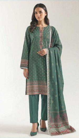 3 Piece Suit - Lawn - Ethnic - UET0049