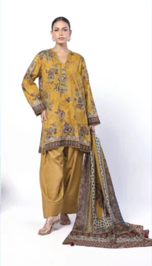 3 Piece Suit - Lawn - Khaadi - UK0007