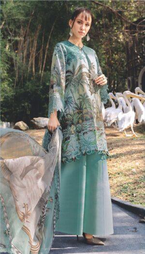 3 Piece Suit - Lawn - Maria B - UMB0055