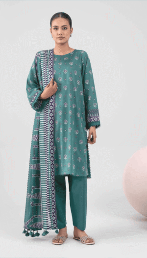 3 Piece Suit - Lawn - Nishat - UN0031