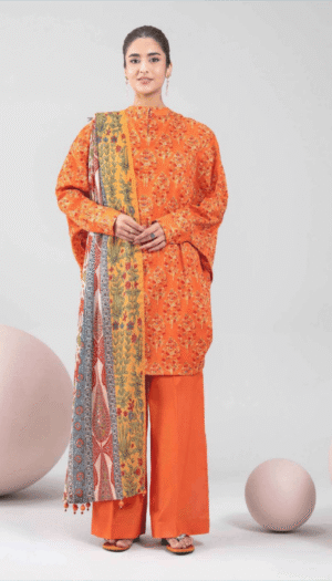 3 Piece Suit - Lawn - Nishat - UN0032