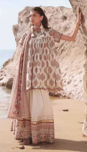 3 Piece Suit - Lawn - Nishat - UN0033