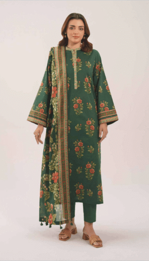 3 Piece Suit - Lawn - Nishat - UN0036