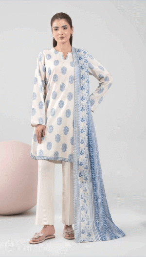 3 Piece Suit - Lawn - Nishat - UN0038