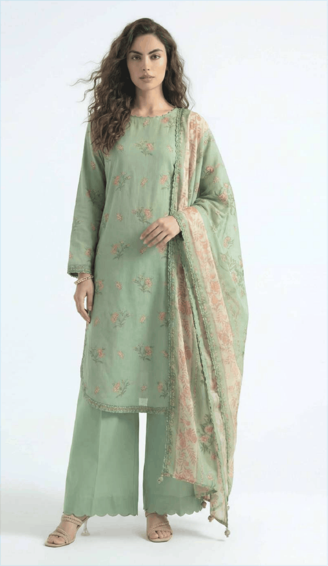 3 Piece Suit - Lawn - Nishat - UN0039