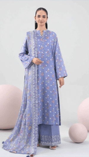 3 Piece Suit - Lawn - Nishat - UN0040