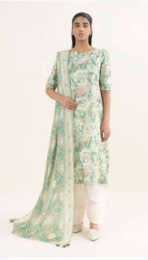 3 Piece Suit - Lawn - Sapphire - USA0061