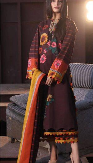 3 Piece Suit - Lawn - Charizma - UCH0091