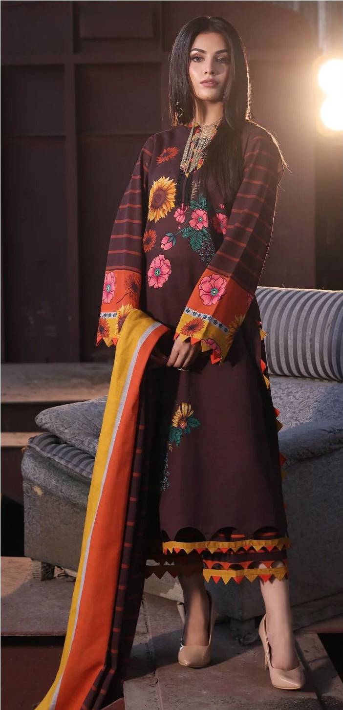3 Piece Suit - Lawn - Charizma - UCH0091