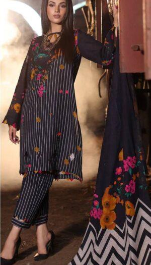 3 Piece Suit - Lawn - Charizma - UCH0092
