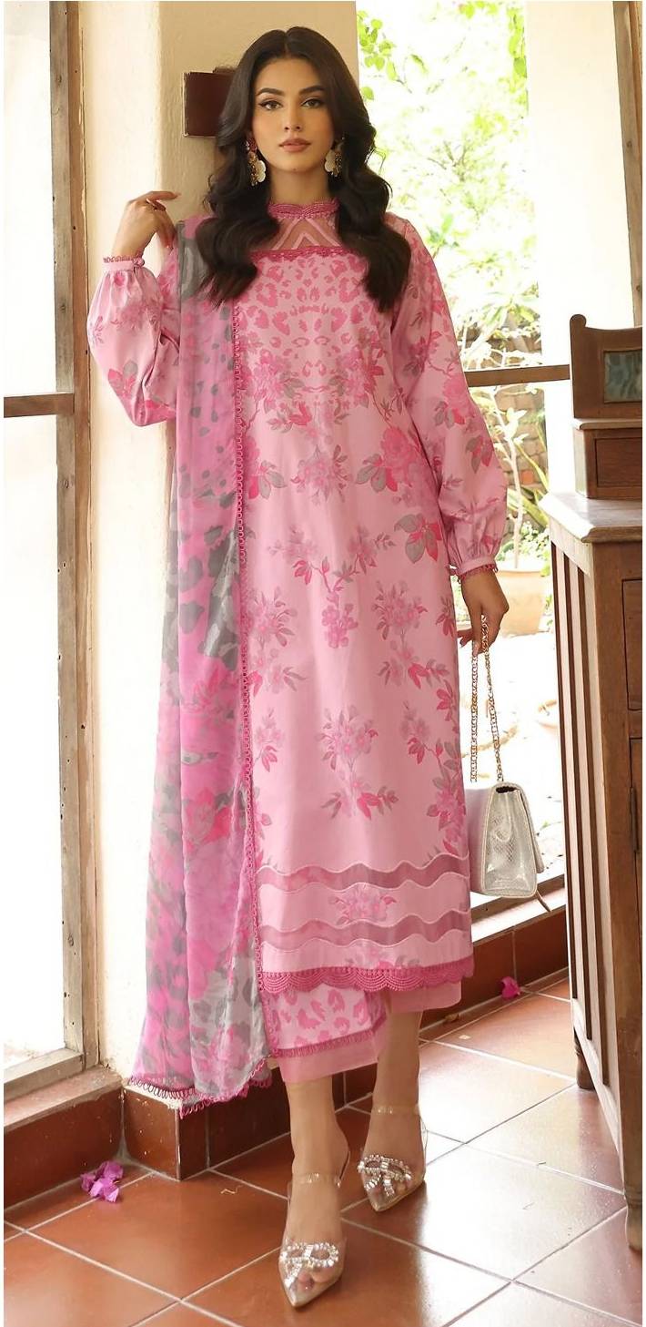 3 Piece Suit - Lawn - Charizma - UCH0097