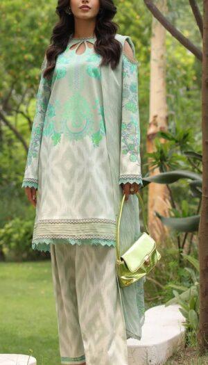 3 Piece Suit - Lawn - Charizma - UCH0100
