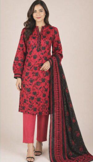 3 Piece Suit - Lawn - Beji Looms - UBJ0118