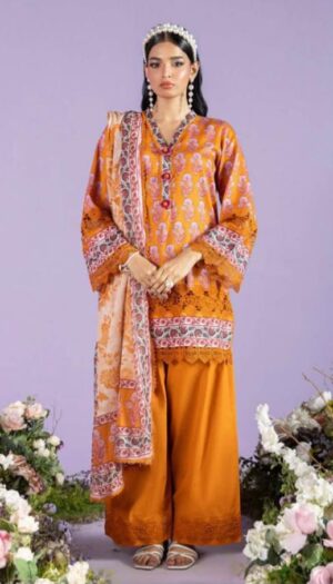 3 Piece Suit - Lawn - Bonanza Satrangi - UBS0031
