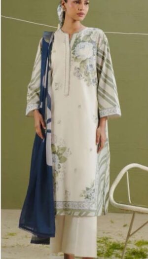 3 Piece Suit - Lawn - Coco by Zara Shahjahan - UZA0027