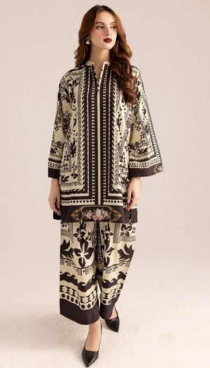 3 Piece Suit - Lawn - Bint e Naz- UBI0016