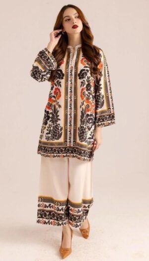 3 Piece Suit - Lawn - Bint e Naz- UBI0014