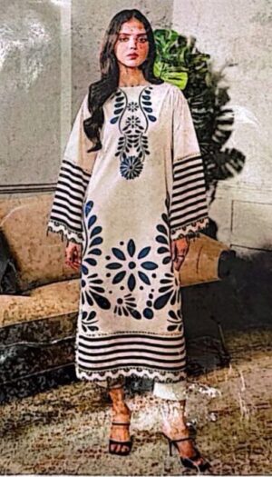 3 Piece Suit - Lawn - Lulusar - ULU0012