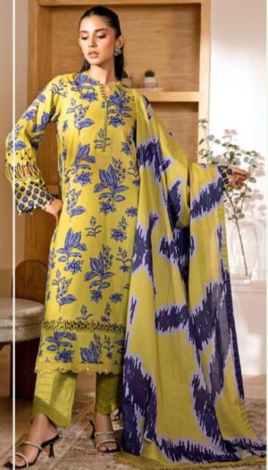 3 Piece Suit - Lawn - Maria B - UMB0066