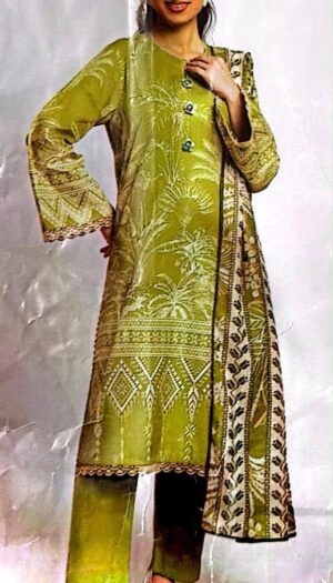 3 Piece Suit - Lawn - Bonanza Satrangi - UBS0034