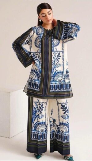 3 Piece Suit - Lawn - Bint e Naz- UBI0015