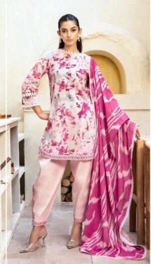 3 Piece Suit - Lawn - Maria B - UMB0061