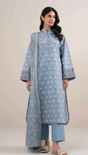 3 piece suit-khaddar-sapphire-ukh011