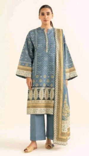 3 piece suit-khaddar-sapphire-ukh017