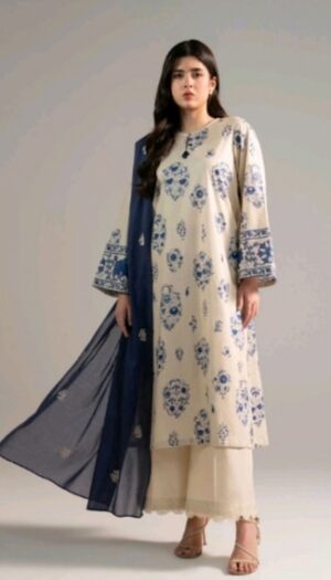 3 piece suit-khaddar-sapphire-ukh004
