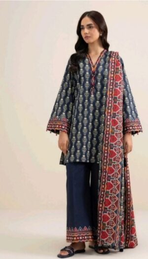 3 piece suit-khaddar-sapphire-ukh009